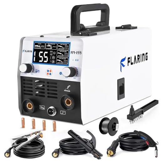 FLARING 155Amp Portable MIG Welder