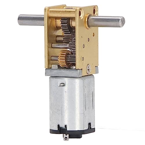 Motor de engranaje de 7rpm DC 3V con engranajes metálicos para maquetas de coches 3