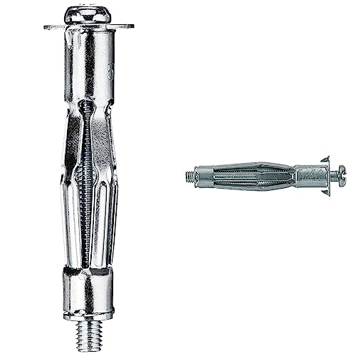 fischer HM 5x52 S - Hohlraum-Metalldübel mit Schraube zum Befestigen von Bildern 20 Stück - Art.-Nr. 48042 & HM 5x65 S - Hohlraum-Metalldübel mit Schraube - 20 Stück - Art.-Nr. 538883