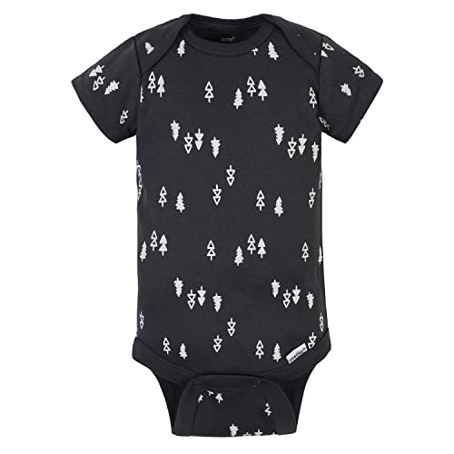Image of Gerber Unisex Baby 5-Pack Short Sleeve Variety Onesies Bodysuits