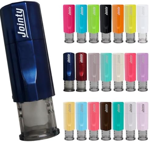 （09:30時点） ハンコヤストア 印鑑・はんこ/ネーム印 ジョインティＪ9 10mm丸 回転式ネーム印 認印 (プレミアムブルー)