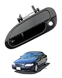 Gledewen Front Left Door Handle, Compatible with 1998-2002 Honda Accord, Black Exterior Front Left Driver Side, Replace# 72180S84A01ZF, 72180S86K12, Outside Outer Door Handle Part