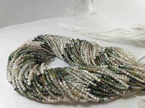 Agate king perles facettées 2mm régulières pour éviter la casse lors de l'enfilage