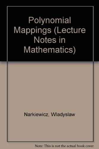 Polynomial Mappings (Lecture Notes in Mathematics) view 2
