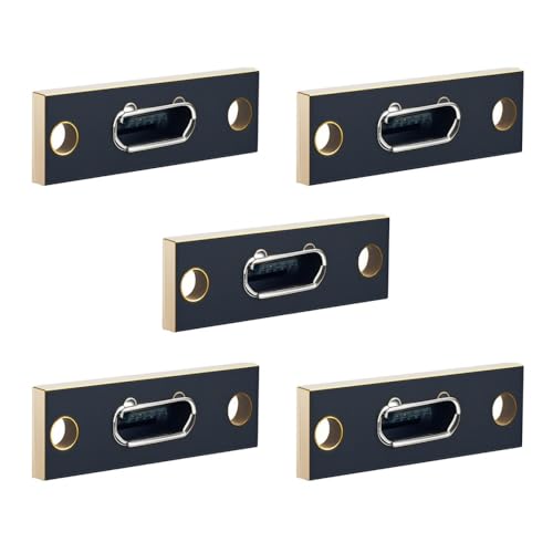 CY Lot de 5 connecteurs Femelles Micro-USB 5 Broches Type B à Monter sur Panneau avec Carte PC Brochage USB 2.0