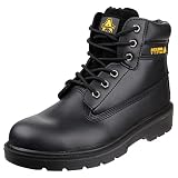 Amblers FS112 Unisex Schnürschuhe Sicherheitsschuhe Stiefel Arbeitsschuhe Schwarz EUR 36