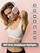 Over Ear Bluetooth Headphones, WXY Girls Wireless Headset V5.0 with Built-in Mic, Micro TF, FM Radio, Soft Earmuffs & Lightweight for iPhone/Samsung/PC/TV/Travel(Rose Gold)