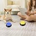 Gowkeey Hundetasten Tiandirenhe Buzzer mit Aufnahmefunktion Answer Buzzers Aufnahmegerät Kinder 4 farbigen Buzzer mit Sound, Buzzers Aufnahmefähige Tasten für Hund Interaktion