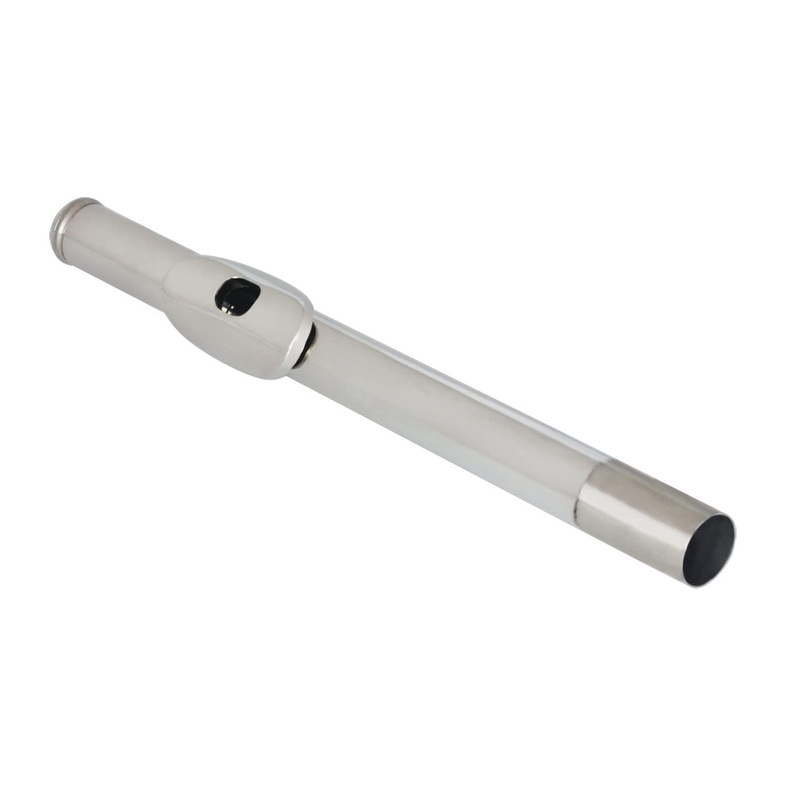 Strumento A Fiato Flauto Traverso In Argento A 16 Fori Con Chiave In Do E Custodia In Pelle Flauto Standard
