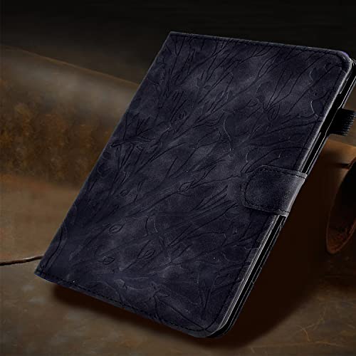 Longga Case for Lenovo Tab M11 11" 2024, Premium PU Leather Flip Folio Stand Cover with [Card Slot] [Pen Holder] [Auto Wake/Sleep] for Lenovo Tab M11 11" 2024 (SM-TB370FU) Case–Black by Longga - Image 2