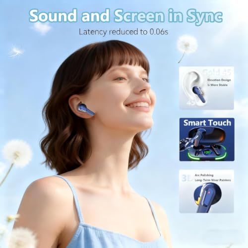 Image of Wireless Earbuds 5.3 in-Ear Headphones 48H playtime earbuds Hi-Fi Stereo