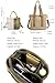 Imagen de zhongningyifeng Bolso de mano para mujer pequeño con múltiples bolsillos