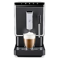 Tchibo Kaffeevollautomat Esperto Latte mit Milchaufschäumfunktion für Caffè Crema, Espresso und Milchspezialitäten, Anthrazit – Ansicht 2