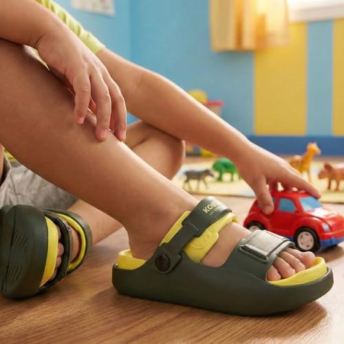 Image of KOBURG Unisex Kids Sandals| Lightweight | EVA Upper & Sole | Flexible & Comfort KS-104