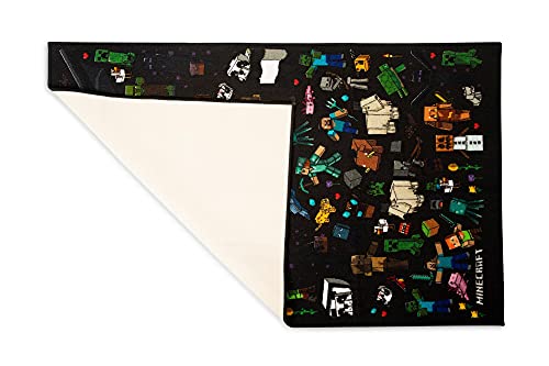 Minecraft Mob Printed Area Rug | Indoor Floor Mat, Accent Rugs For Living Room And Bedroom, Home Decor For Kids Playroom | Video Game Gifts And Collectibles | 60 X 39 Inches #TOP1