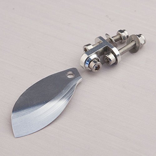 1 PC CNC Aluminum Turn Fin 35x30mm
