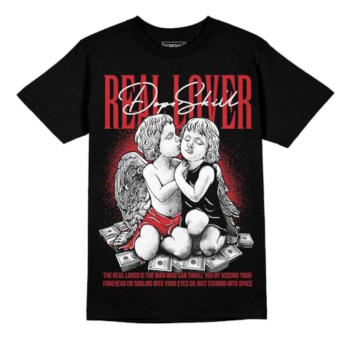 Image of DopeSkill Graphic Tee Streetwear Hip Hop Hypebeast Street Style Unisex T-Shirt Sneaker Colour Matching Shirts Real Lover