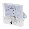 MERIGLARE DC Analog Meter Panel Micro Amp Meter 85C1- Panel Current Measuring Tool - 0-50uA #2