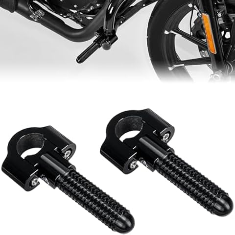 KEMIMOTO Universal Motorcycle Foot Pegs Cover