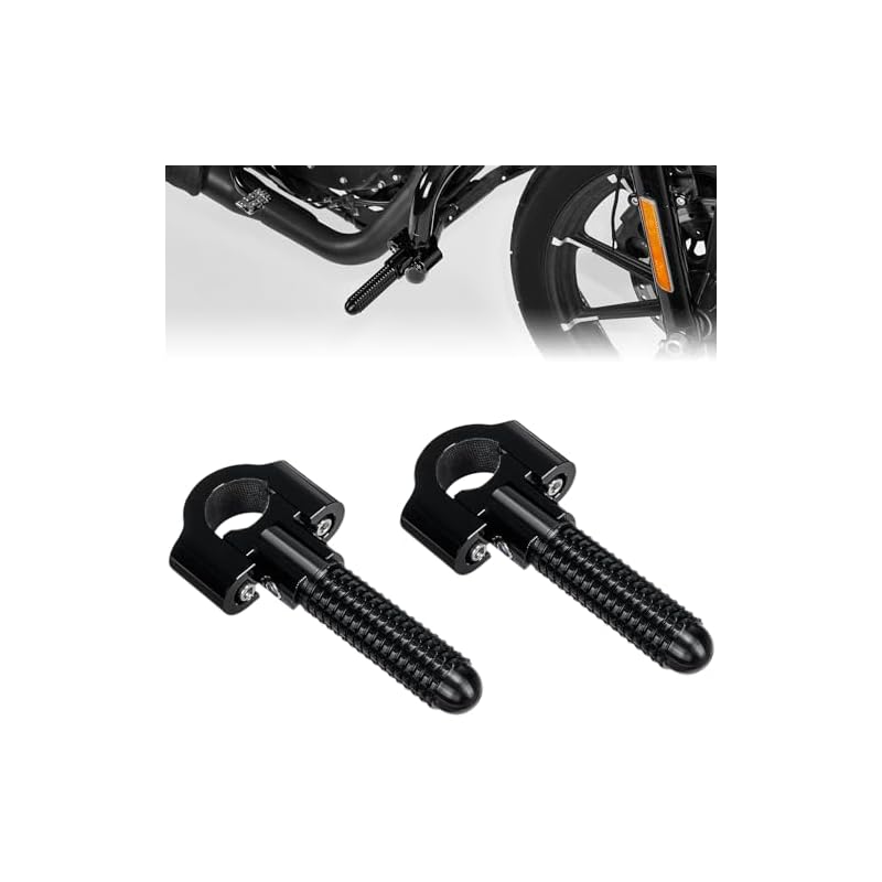 Kemimoto-Universal-Motorcycle-Foot-Pegs-Cnc-Aluminum-Compatible-With-Dyna-Grom-Ninja-400-Crf300L-Tw200-Iron-883Highway-Footpegs-Foldable-Footpegs-22Mm-32Mm-78-125-Inch-Crash-Bar-Footrestblack 412qwgwhrdl. sl500 . ss800