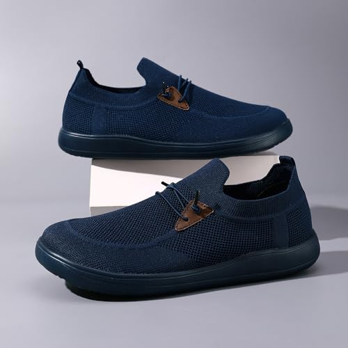 Image of EGMPDA Mens Slip on Loafers Boat Shoes Non Slip Walking Sports Shoes Driving Shoes Casual Office Shoes Gym Lightweight Comfortable Shoes