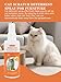 Cat Deterrent Spray - Safe for Indoor & Outdoor, Cat Scratch Deterrent for Furniture Protection, Sofas, Rugs, Curtain - Cats Behavior Training Prevent Urine Marking, with Natural Ingredients 2*100ml