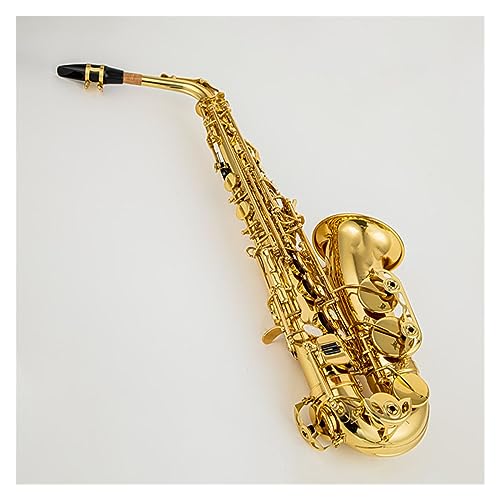 Professional Eb Alto Saxophone Brass Wind Music Instrument Gold