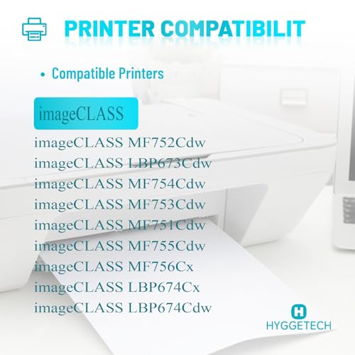 Toner avec puce compatible Canon 069H pour imageCLASS MF751Cdw et LBP673Cdw - 2