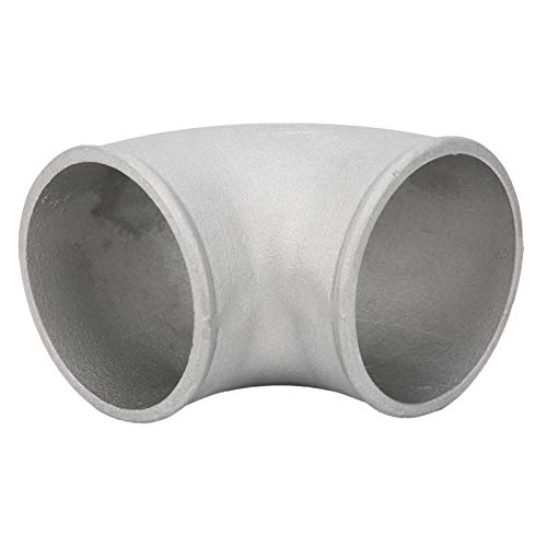 Codo Turbo 3.5 Pulgadas Aluminio Fundido Pulido Soldable 4