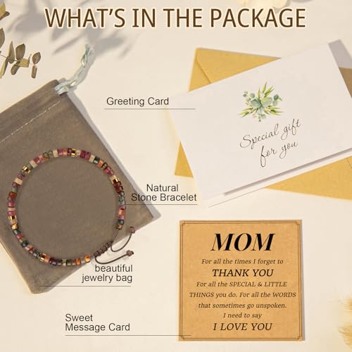 Image of AGOT Daughter in Law Bracelets Gifts: Dear Daughter in Law Birthday Gifts from Mother in Law