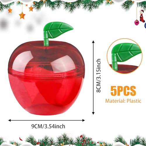 Recipientes de dulces para Navidad y fiestas familiares con tapas plásticas protectoras 6