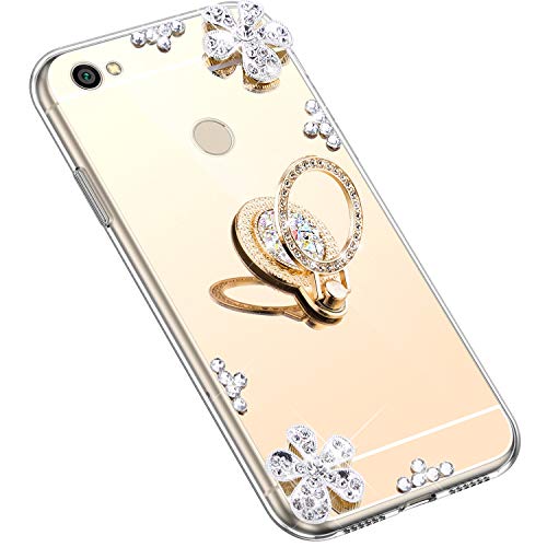 Herbests Cover Specchio per Xiaomi Redmi Note 5A