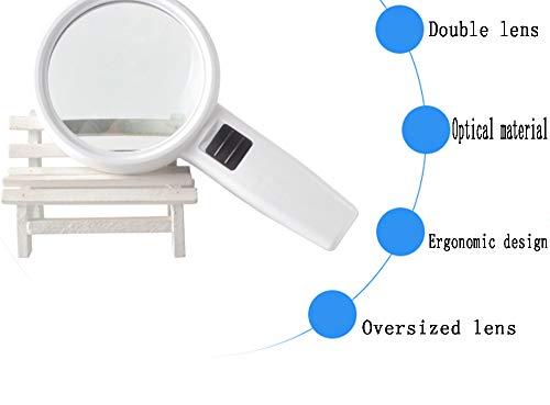Loupe x30 à éclairage LED portable LIBINFAN pour lecture de précision