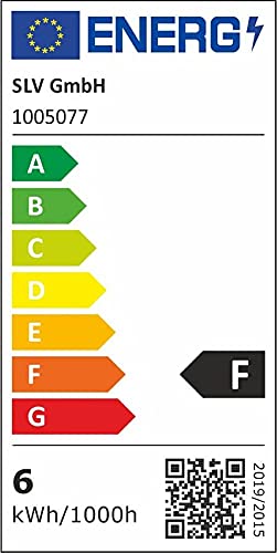 SLV LED lamp LED Bulb QPAR51 / Bulb, lamp, LED / GU10 2700K 6W 450lm Black dimmable 38 Degrees - Image 4