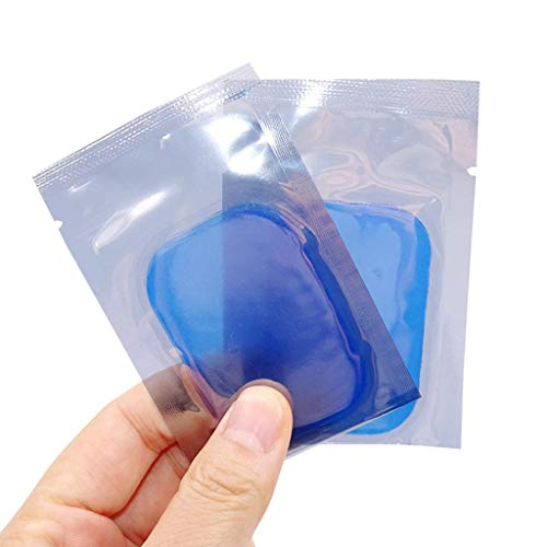 Tongina 100 Peças de Reposição ABS Hip Trainer Hydrogel Gel Pads Acessório Prático