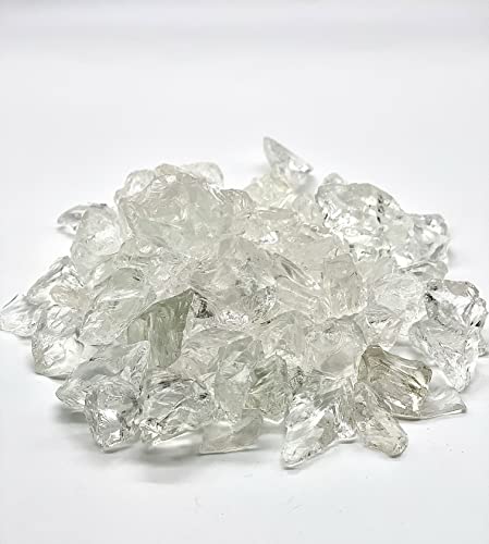 Crystal Clear Fire Glass Chips 10lbs