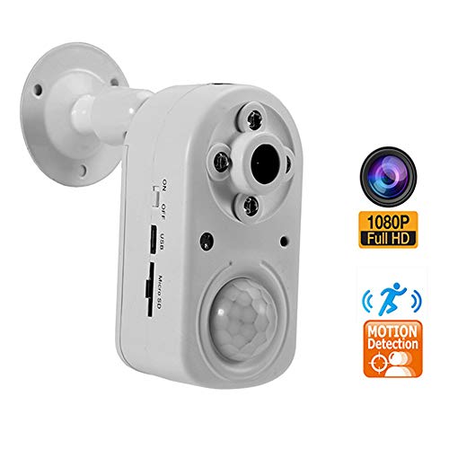 Preisvergleich Produktbild HUIGE 1080P Full HD-Mini-Kamera-Körperkameras, Infrarot-Körpererkennungskamera, Langer Standby-Modus