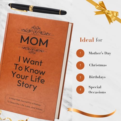 Best Fathers Day Gift for Dad and Mom from Daughter Son - Parents I Want to Know Your Life Story Journal (Hardcover): Gifts for mom and dad – Perfect for Birthday, Thanksgiving Day, Mothers Day & Fathers Day & Christmas by XKFCFC - Image 6
