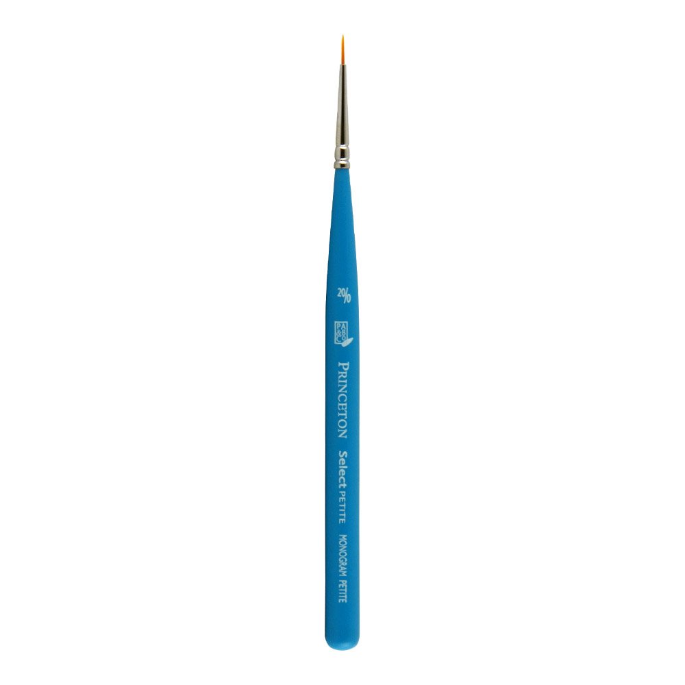 Princeton Artist Brush MM-20/0 Select Synthetic Brush Petite Monogram Size 20/0