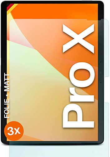 moex Protector de pantalla mate compatible con Microsoft Surface Pro X – Protector de pantalla antirreflectante, protector de pantalla mate – 3 unidades