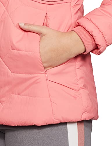 Image of Qube By Fort Collins Women's Medium-Length Bomber Jacket with Detachable Hood - Stylish Winterwear for All-Day Comfort
