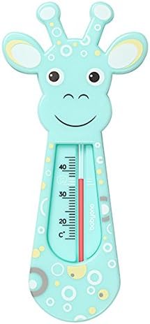 BATH THERMOMETER BabyOno 774 Baby Safety Floating Giraffe Thermomether Toy (Blue)