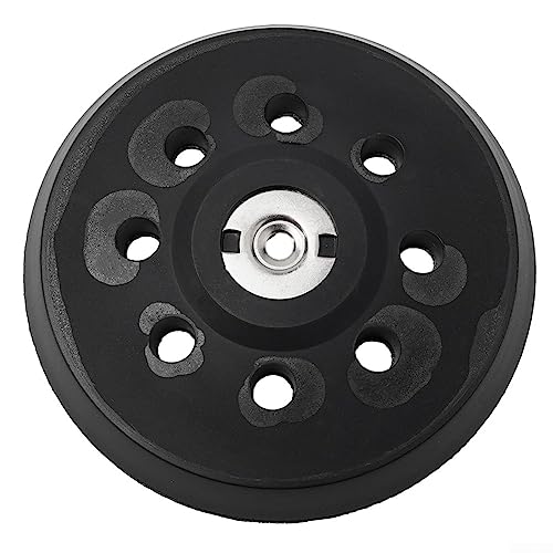 Schleifteller 125mm Für Metabo Schleifer - 8-Loch, Schwarz, Passend Für SXE 325/425