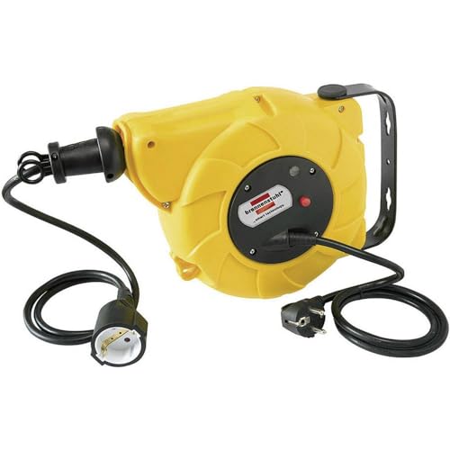 BRENNENSTUHL A1941251201241020300 1241020300-Enrollacables carrete automático IP20 H05VV-F3G1,5 con...