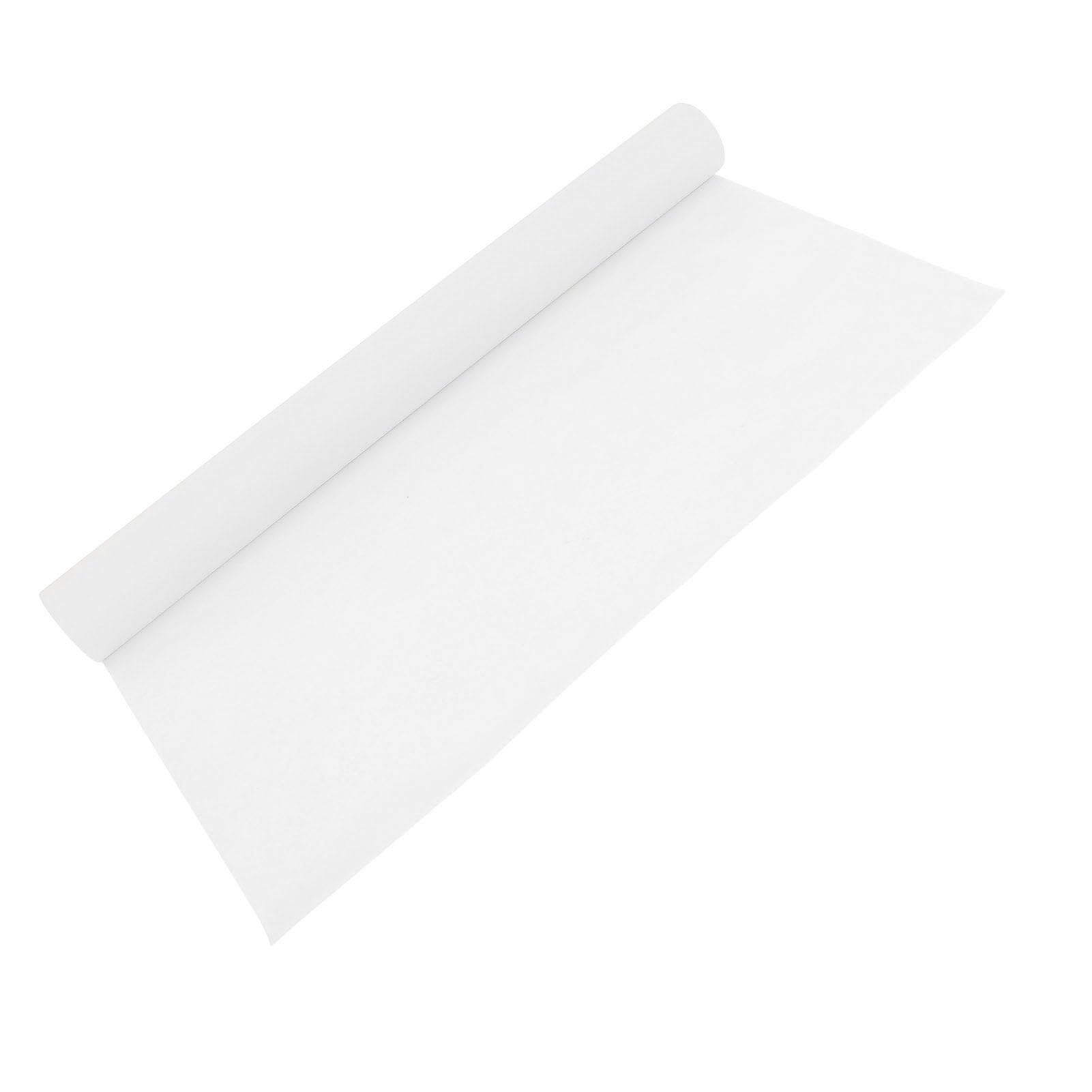 Zunate Rollo de Papel Calco Blanco |Papel de Dibujo Translúcido de 24 Pulgadas para Patrones de Costura y Bocetos (62cmx46m)