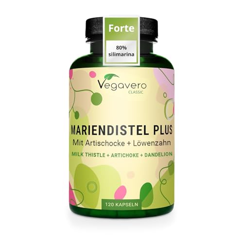 🥼 TESTATO IN LABORATORIO: Le nostre capsule di Mariendistel Plus sono prodotte esclusivamente in Germania secondo i più elevati standard di qualità HACCP. Per garantire una qualità ottimale, testiamo le nostre capsule per verificare la presenza di contaminazione microbiologica e di residui di metalli pesanti. Naturalmente, il nostro prodotto è privo di OGM, di additivi e adatto ai vegani. In una confezione: 120 capsule. Dosaggio consigliato: 1 capsula al giorno.