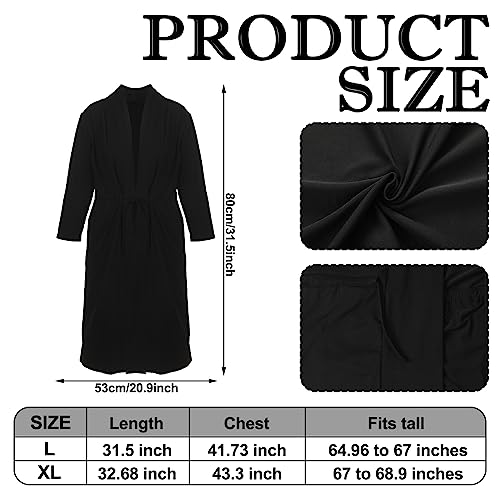 Bonuci Recovery Robe Post Mastectomy Breast Cancer Gift Women Breast Surgery Robe with Internal Pockets for Post Operative2