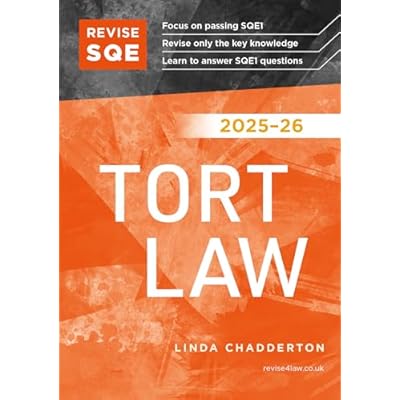 Revise SQE Tort Law 2025/26 | Revision Guides for SQE1 | Solicitor&rsquo;s Qualifying Exam | Up to date with 2025 Specification