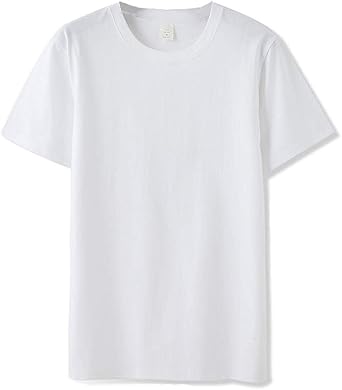 thick plain white t shirts