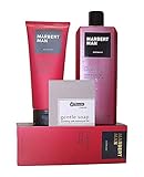 MARBERT GERMANY MAN CLASSIC Pflegeset: Bade- und Duschgel 400 ml + Körperlotion 200 ml